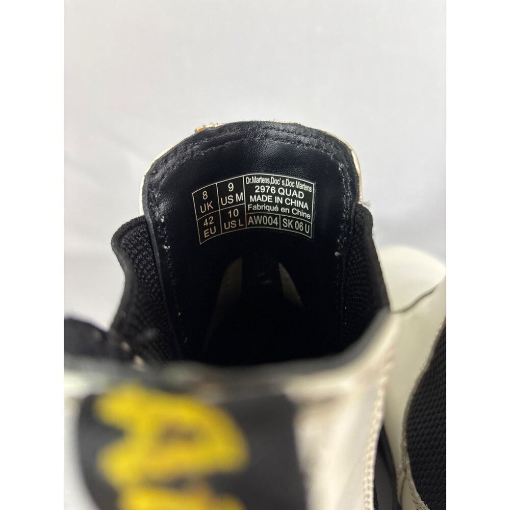 Dr. Martens 2976 Quad Platform Chelsea Boot White Leather UK8 EU42 US9 - Picture 6 of 7